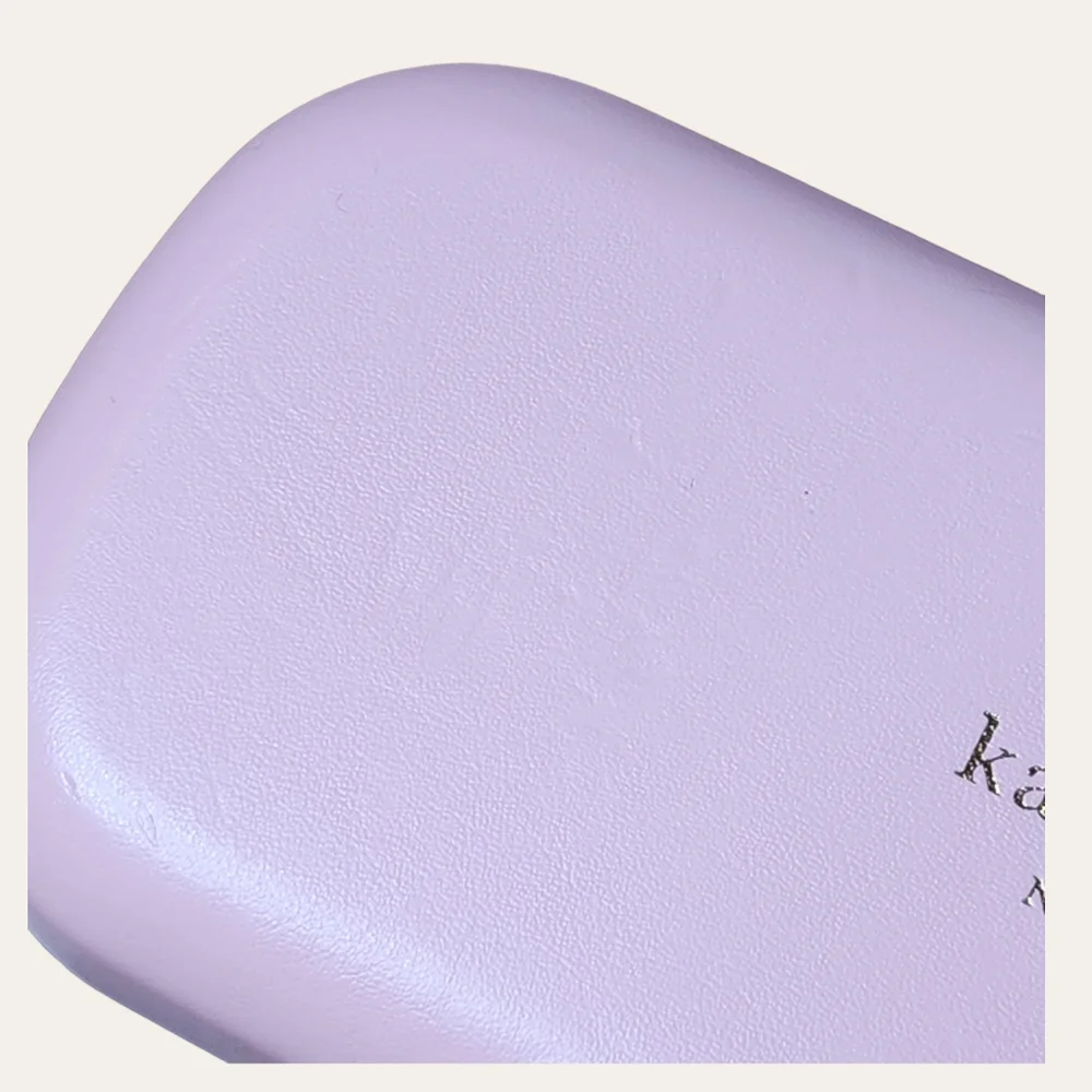 Kate Spade Pink Green Hardshell Sunglasses Case